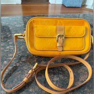 Louis Vuitton Yellow and Tan Crossbody Bag